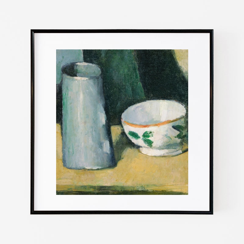 ボクらのアート / Bowl and Milk-Jug (1873 - c.1877) - ポール・セザンヌ