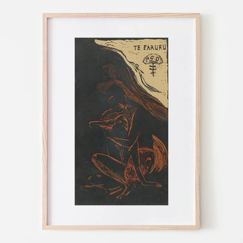 ゴーギャン　複製画 ヴァイラウマティ・テイ・オア 着払い Galerie Chêne Tokyo