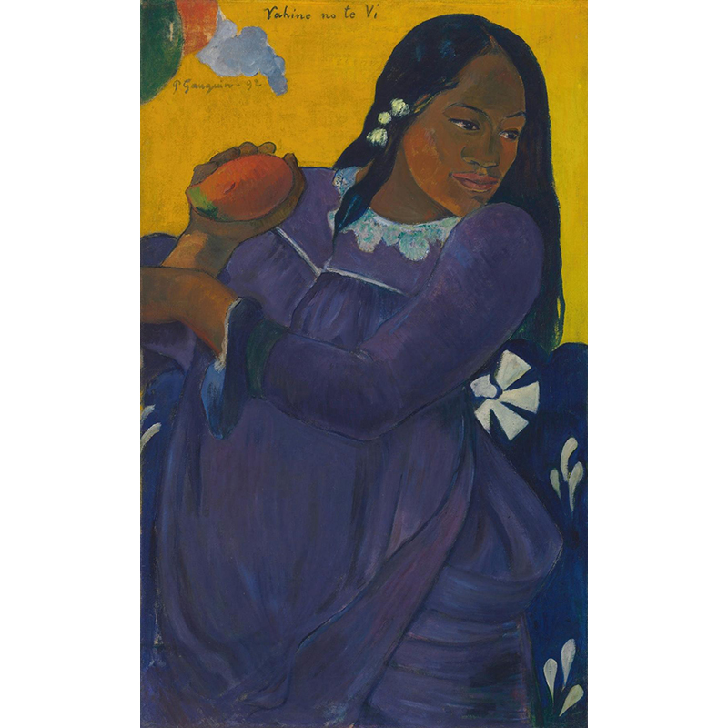 ボクらのアート / Woman with Mango (1892) - ポール・ゴーギャン
