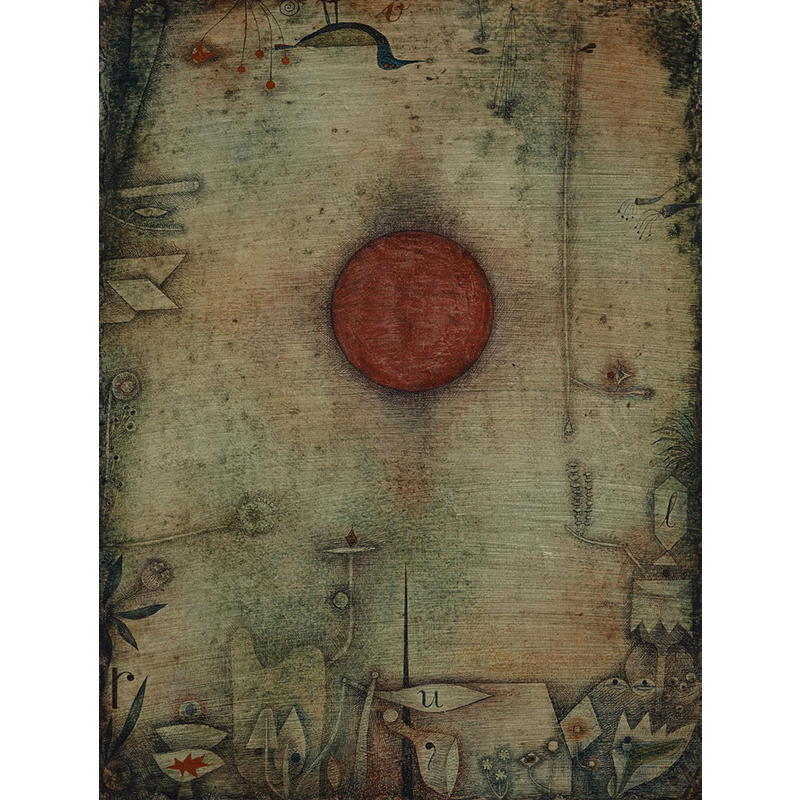 パウル・クレー アフター 版画 Perspectiv-Spuk Based on a sketch from Sidibusaid | パウル・クレー Paul Klee