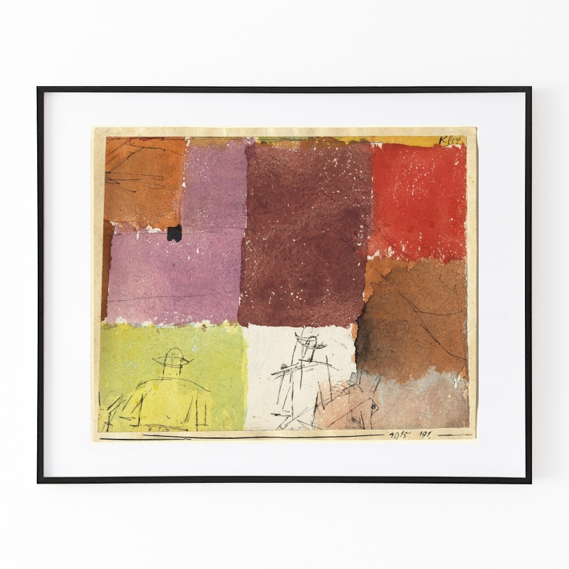 その他 PAUL KLEE Great Works: Bird Garden, 1924 (27cm x 39 cm), Paul Klee