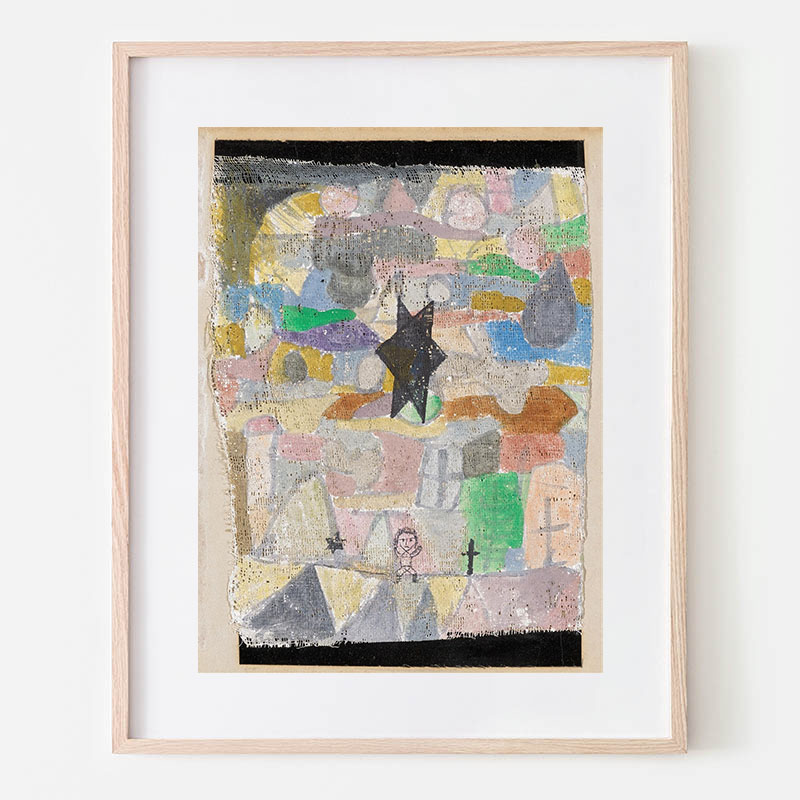 パウルクレー　ジークレー版画 立体複製名画 パウル・クレー「黄金の魚」6号【ポイント5％還元