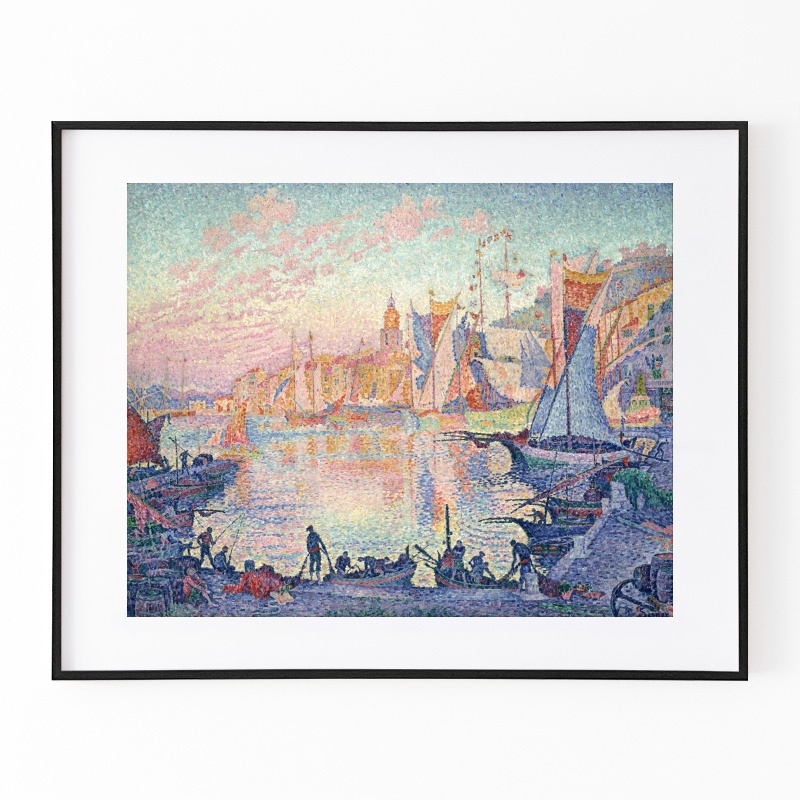 ポール・シニャック、Paimpol、海外版超希少レゾネ、新品額付、絵画