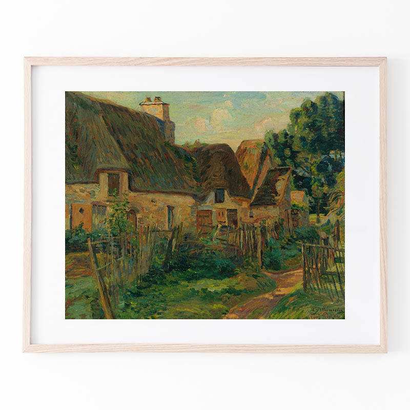 アルマン・ギヨマン、「CHEMIN EN LER-DE-FRANCE」 ボクらのアート / View of the Seine, Paris (1871) - アルマン