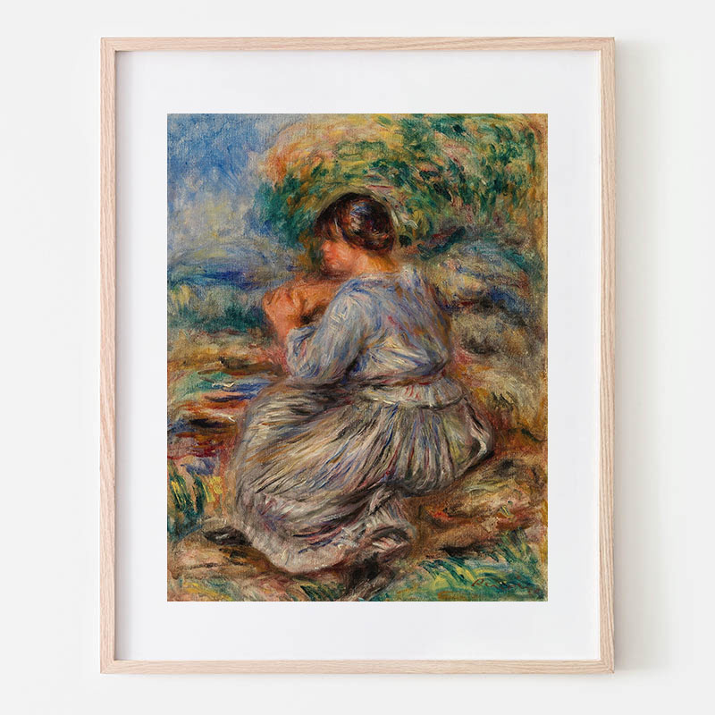 ボクらのアート / Girl Seated in a Landscape (1914