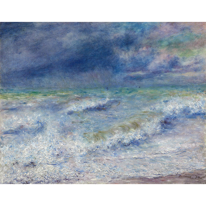 ボクらのアート / Seascape (1879) - ピエール＝オーギュスト