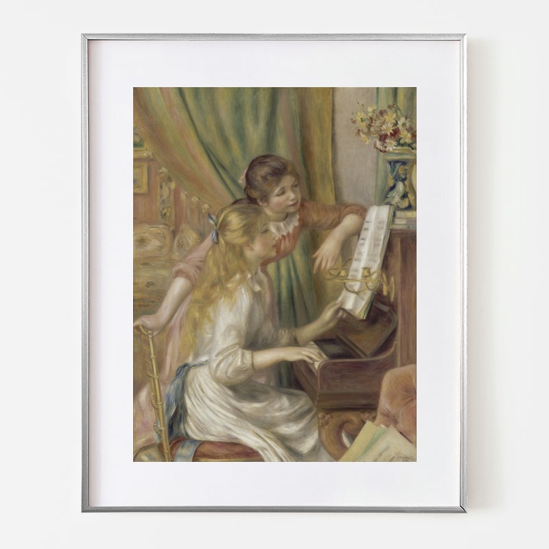 他の方発送×ルノワール【Young Girls at the Piano】 他の方発送×ルノワール【Young Girls at the Piano】 Auguste Renoir