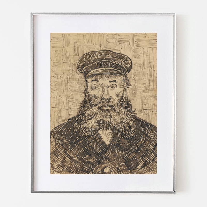 工芸品 Joseph Roulin ボクらのアート / Portrait of Joseph Roulin (1888) - フィンセント