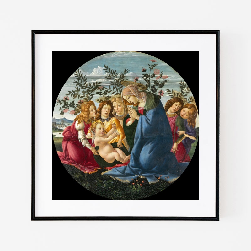 ボクらのアート / Madonna Adoring the Child with Five Angels (1485