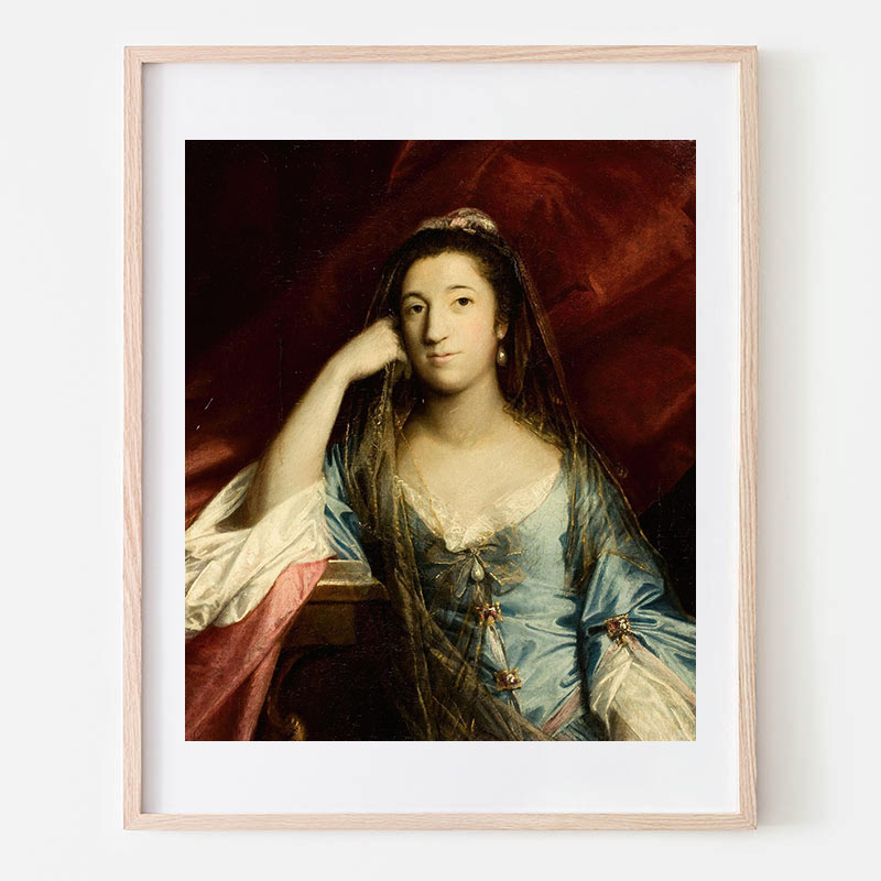 The lady 絵画 ボクらのアート / Portrait of Lady Fortescue, Anne Campbell