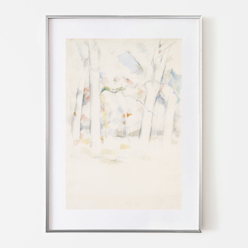 ボクらのアート / Sous-bois (1882-1884) - ポール・セザンヌ