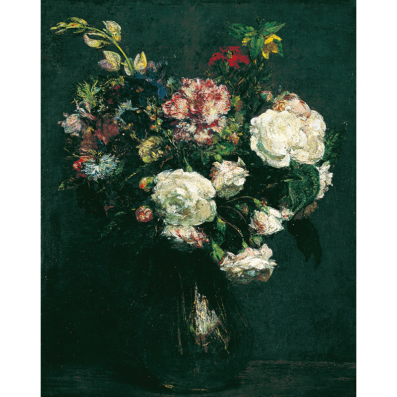 ボクらのアート / Vase of Flowers (1877) - アンリ・ファンタン