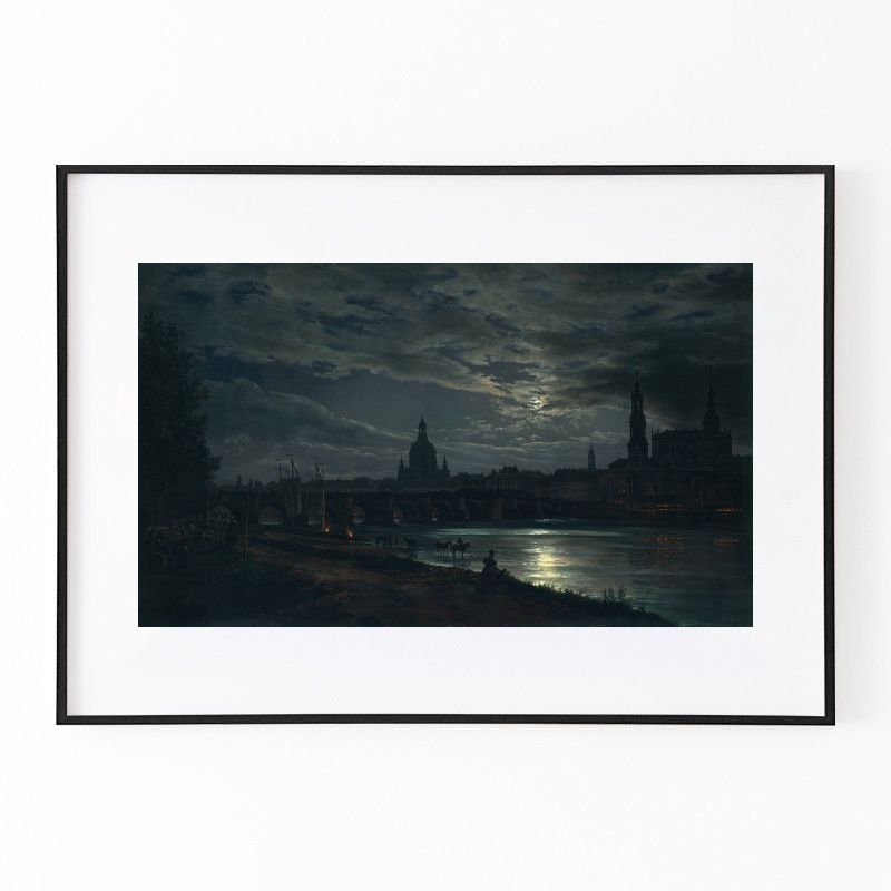 ボクらのアート / View of Dresden by Moonlight - ヨハン