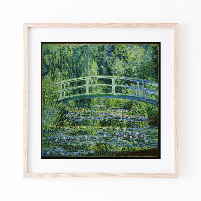 クロード・モネ、「The Japanese Footbridge」、厳選 クロード・モネ、「The Japanese Footbridge」、厳選