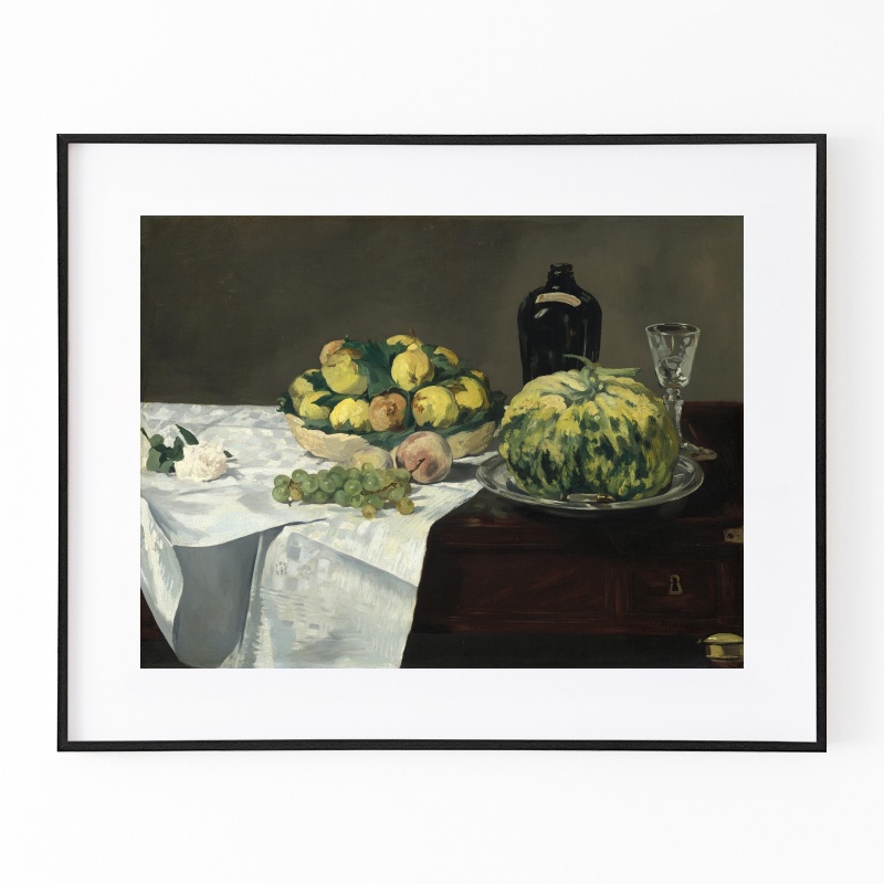 ボクらのアート / Still Life with Melon and Peaches (1866) - エドゥ