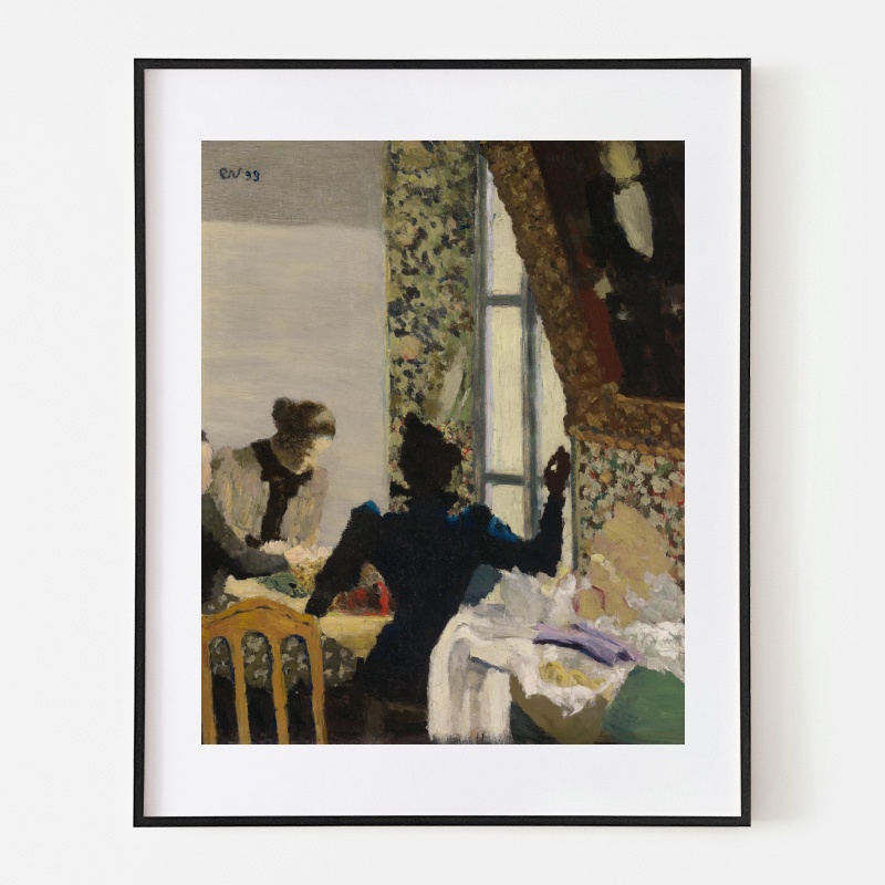 ボクらのアート / L'aiguillée (1893) - エドゥアール・ヴュイヤール